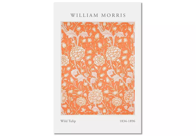 William Morris Tulips (1-piece) Vertical - floral composition