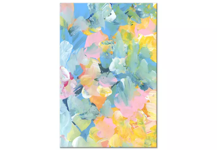 Painted Meadow (1-piece) Vertical - abstraction in cheerful colors