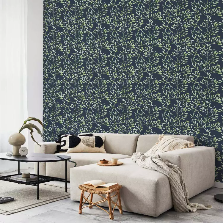 Wallpaper Weave Mistletoe