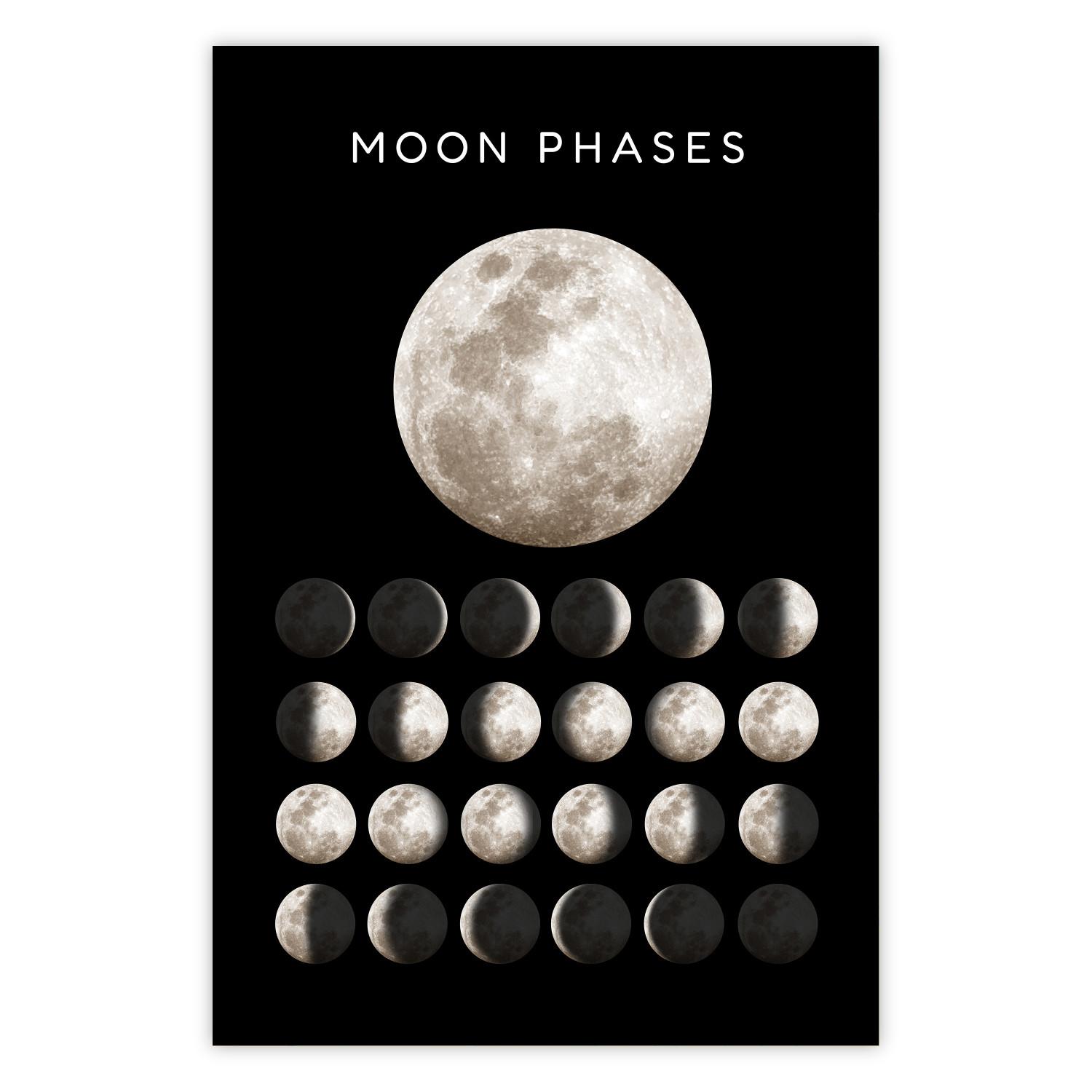Poster Moon Phases [Poster] 