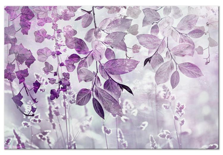 Purple Garden (1-piece) - landscape in violet-hued leaves