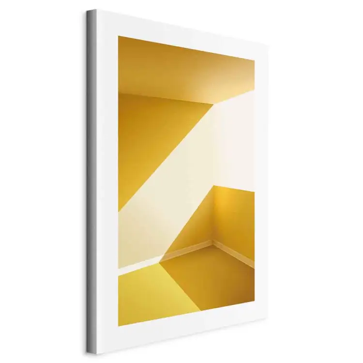 Canary Architecture - yellow abstract room in the summer