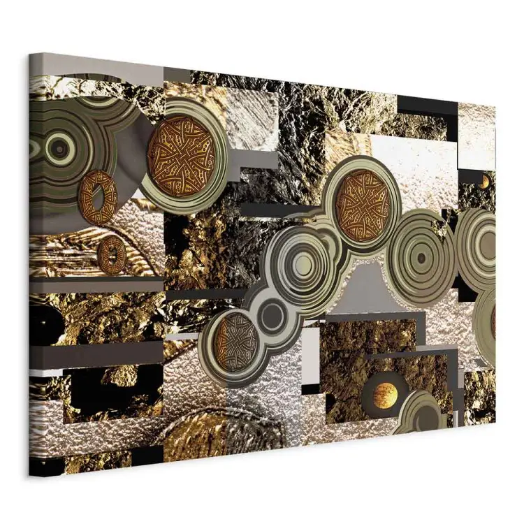 Abstraction in Ornaments - golden motifs according to Klimt