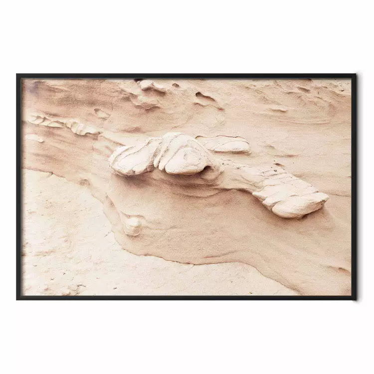 Rock Texture - Photo Showing a Fragment of a Sand Formation