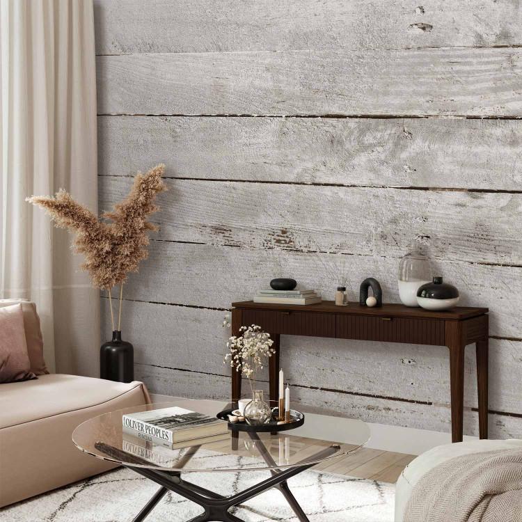 Decorative Planks - White Wood for a Wall in a Shabby Chic Style