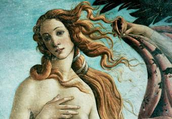 Canvas Birth of Venus - Fragment of a Painting by Botticelli