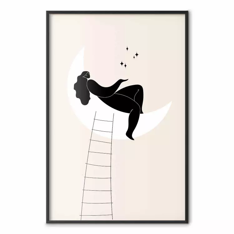 Ladder to the Moon - Girl From the Moon Charms the Stars