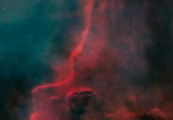 Canvas View of the Stars - Beautiful Nebula Photographed With a Telescope