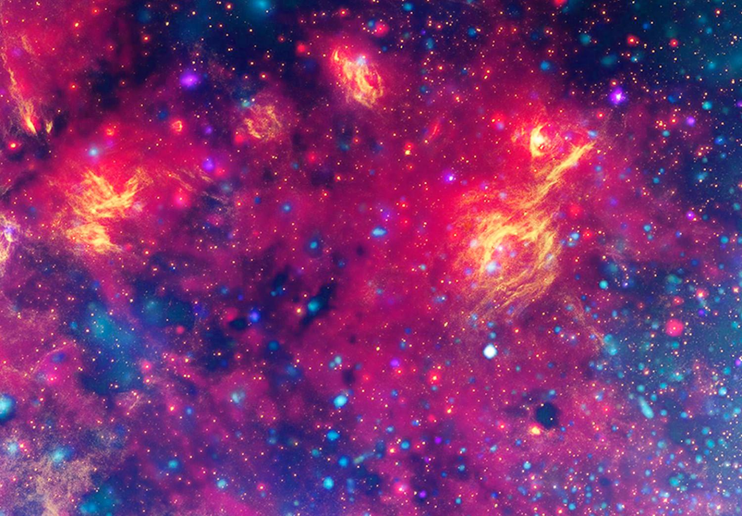 Large Canvas Cosmic Constellations - Milky Way Seen through a Telescope