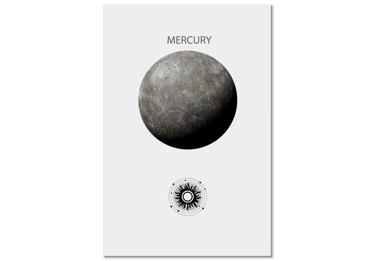Canvas Print Mercury II - The Smallest of the Planets of the Solar System
