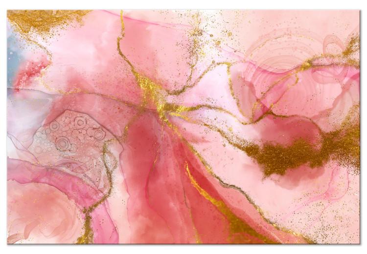 Pink Fantasy (1-piece) - unique watercolor-painted abstraction