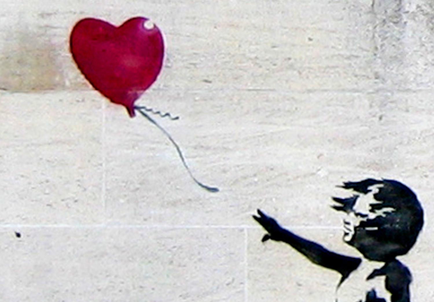 Canvas There is Always Hope (1-piece) - Banksy-inspired graffiti