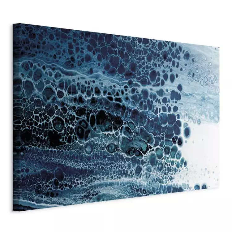 Cold Abstraction - Natural Structure in Blue Colors