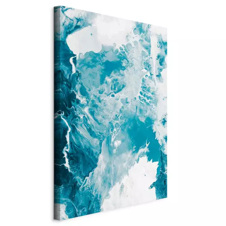 Abstract Blue - Marine Colors Reminiscent of Marble