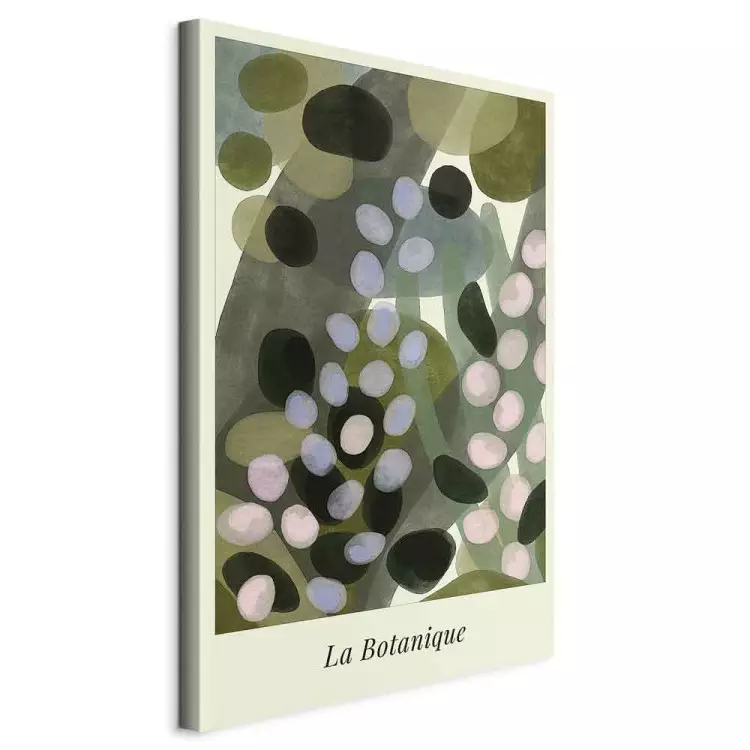 Abstract Meadow - Stains Painted With Watercolor in Shades of Green