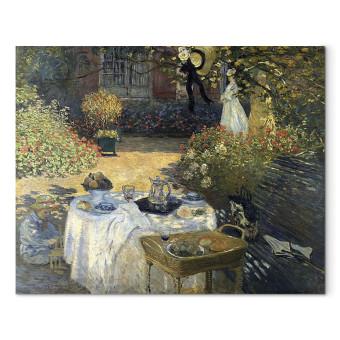 Canvas Lunch (Garden in Argenteuil)