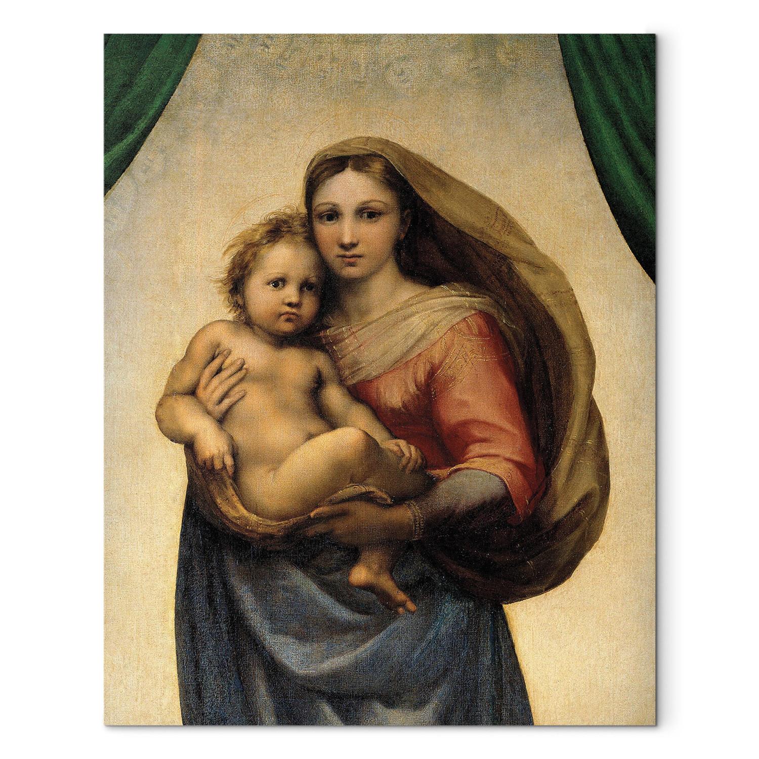 Canvas Sistine Madonna (fragment) ()