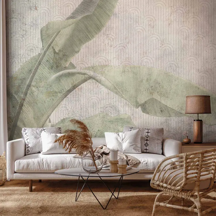 Tropical Leaves - Exotic Plants in Muted Green Colors