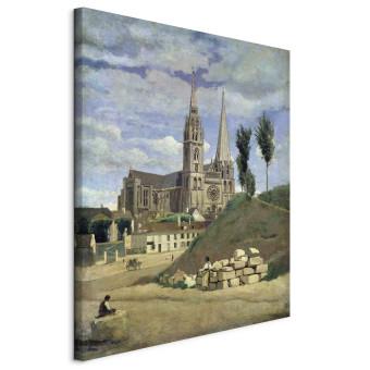 Canvas Chartres Cathedral