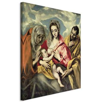 Canvas Virgin and Child with SS. Anne and Joseph