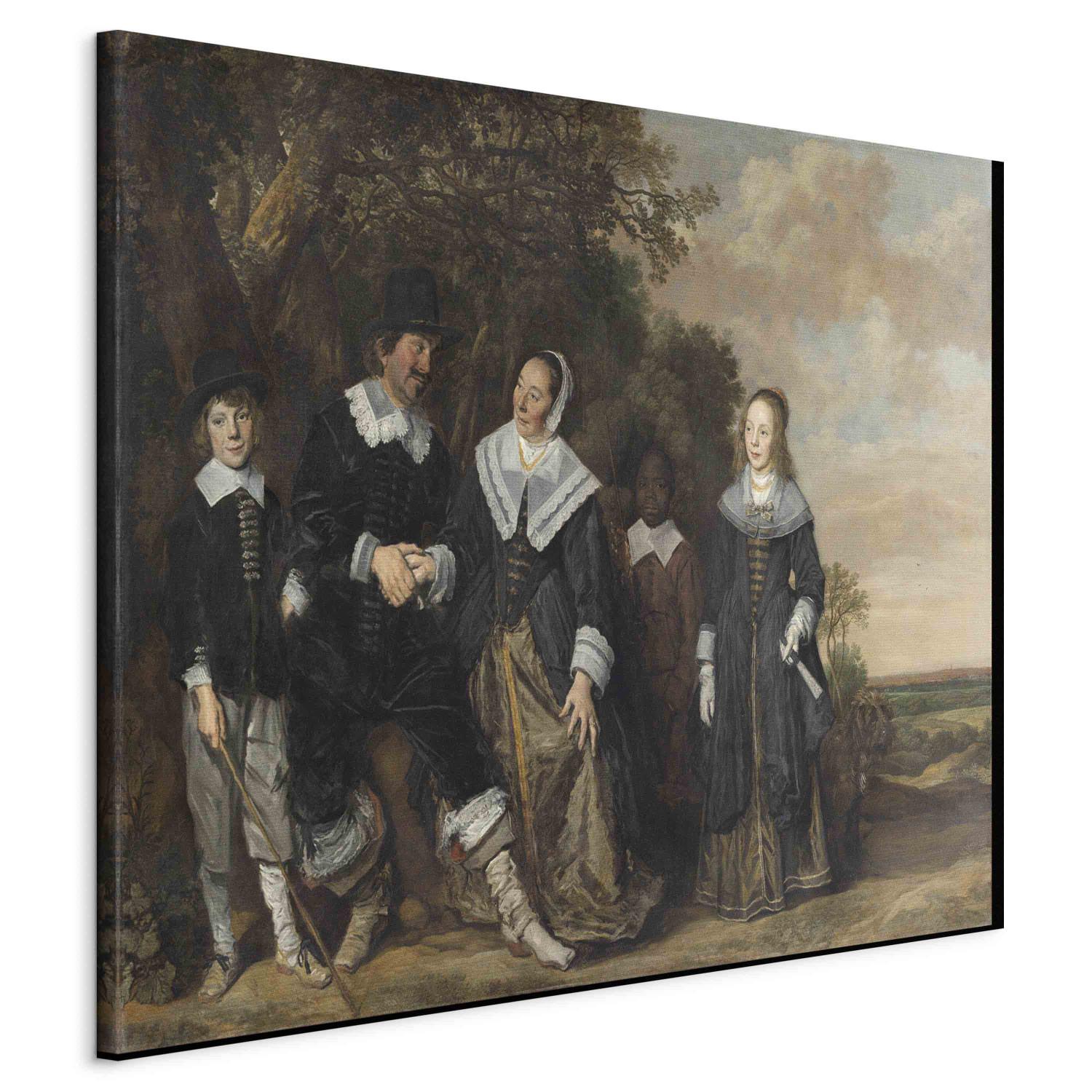 Canvas Family portrait
