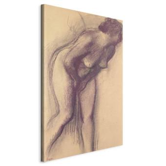 Canvas Female Standing Nude
