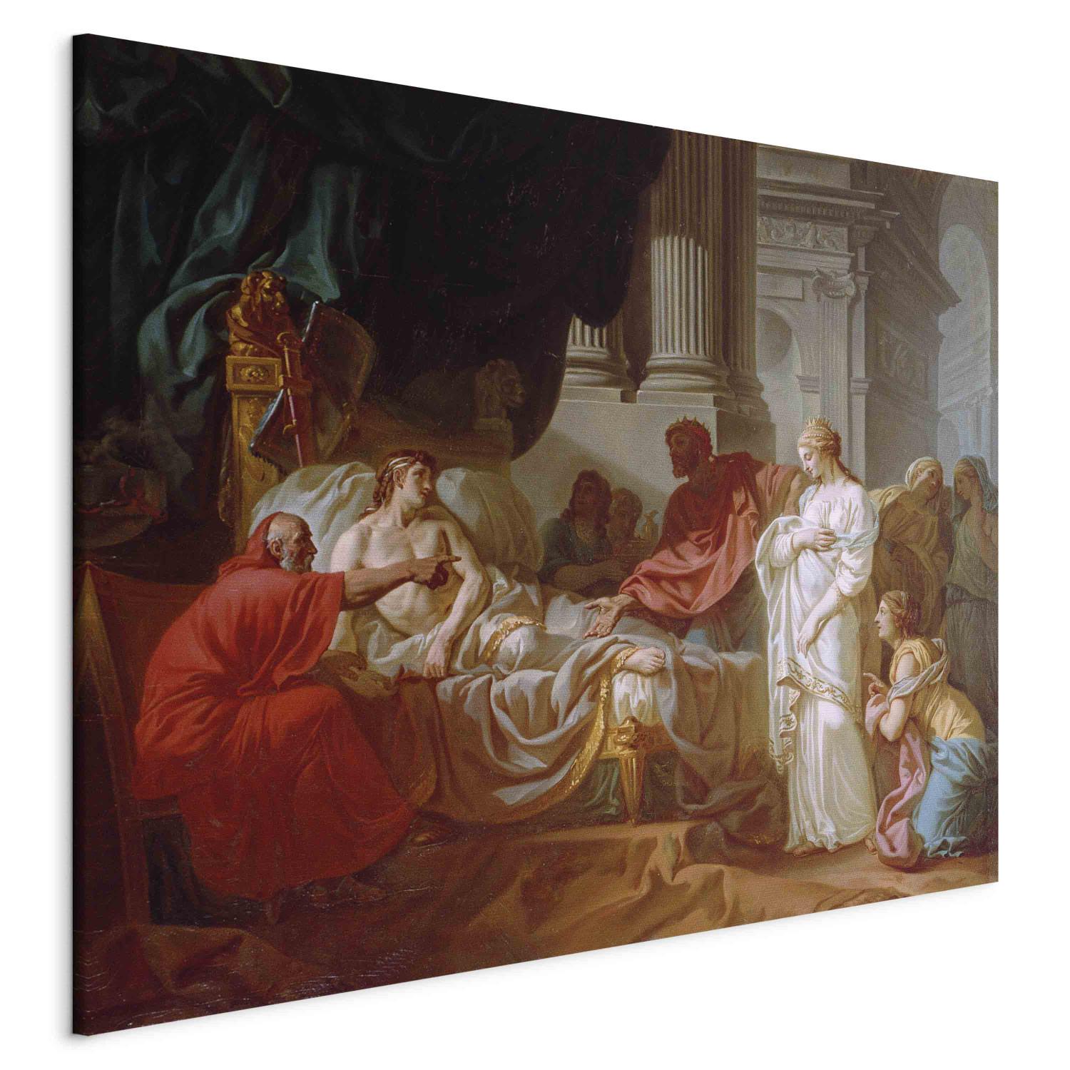 Canvas Antiochus and Stratonice