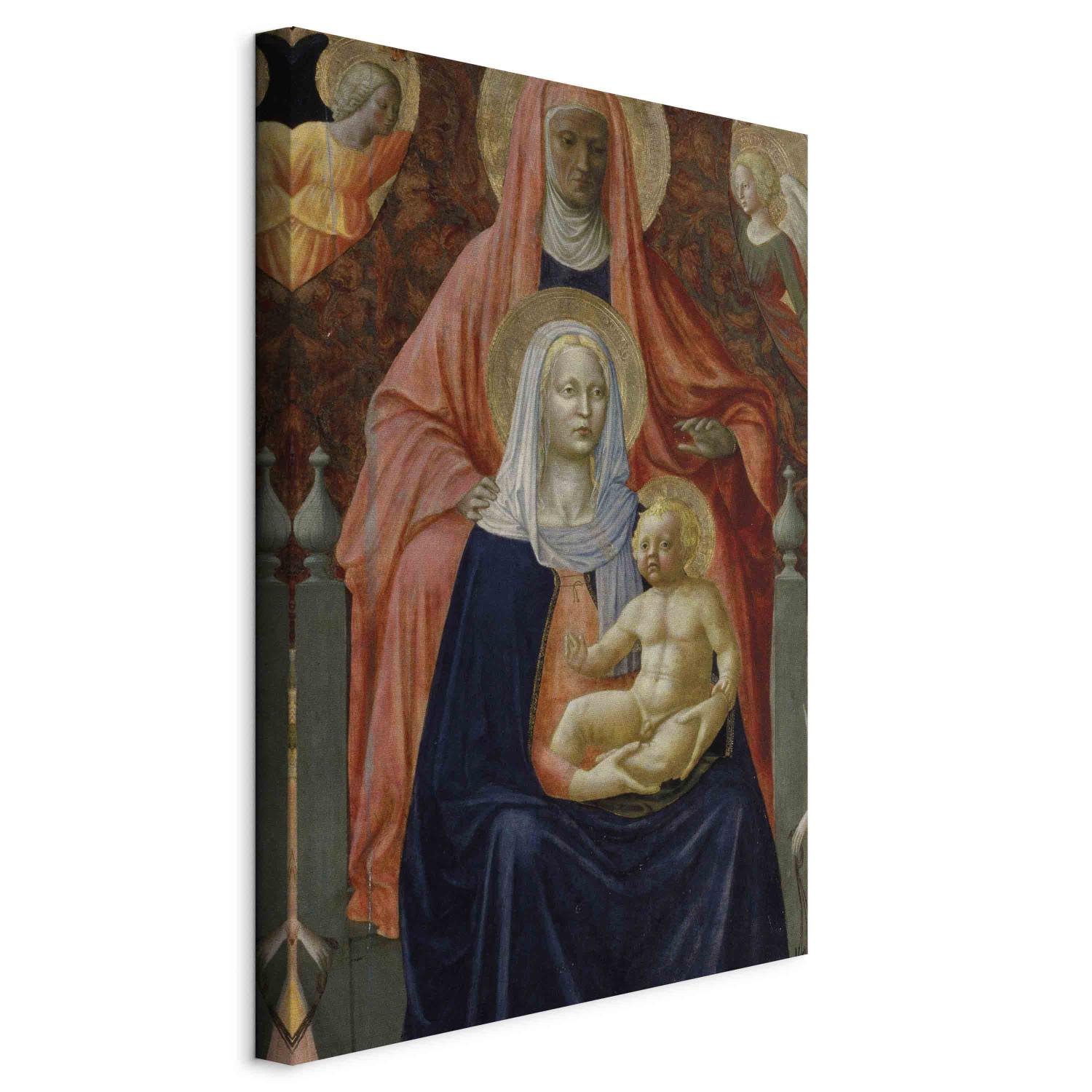 Canvas Saint Anne, Mary and the Child Jesus