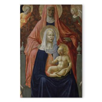 Canvas Saint Anne, Mary and the Child Jesus