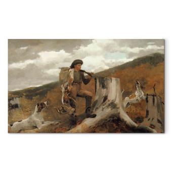 Canvas Huntsman and Dogs