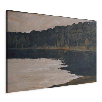 Canvas Der Grunewaldsee am Morgen
