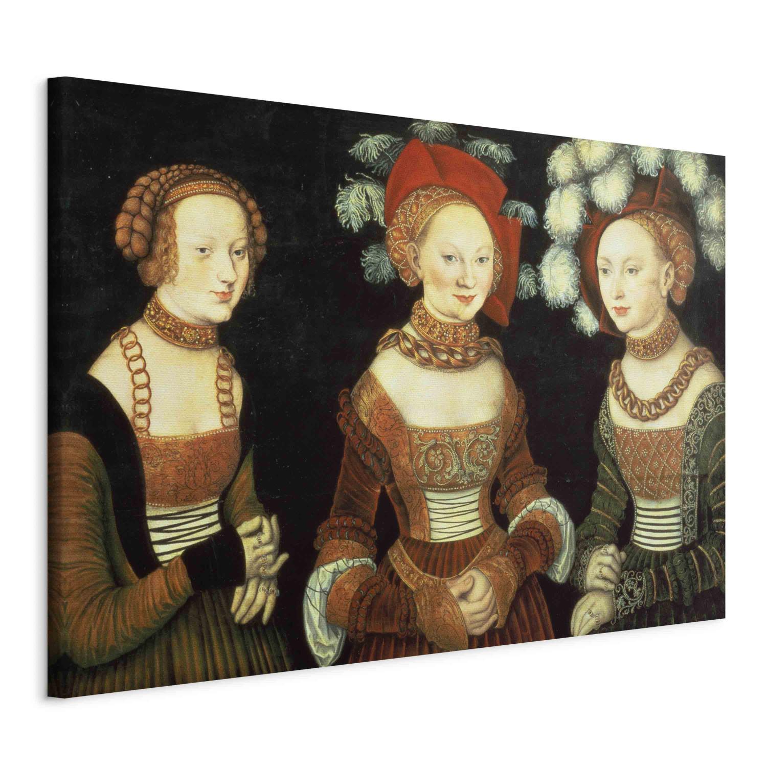 Canvas Three princesses of Saxony, Sibylla