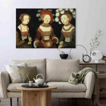 Canvas Three princesses of Saxony, Sibylla