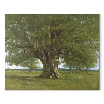 Canvas The Oak of Flagey, called Vercingetorix