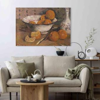 Canvas Still life with Oranges
