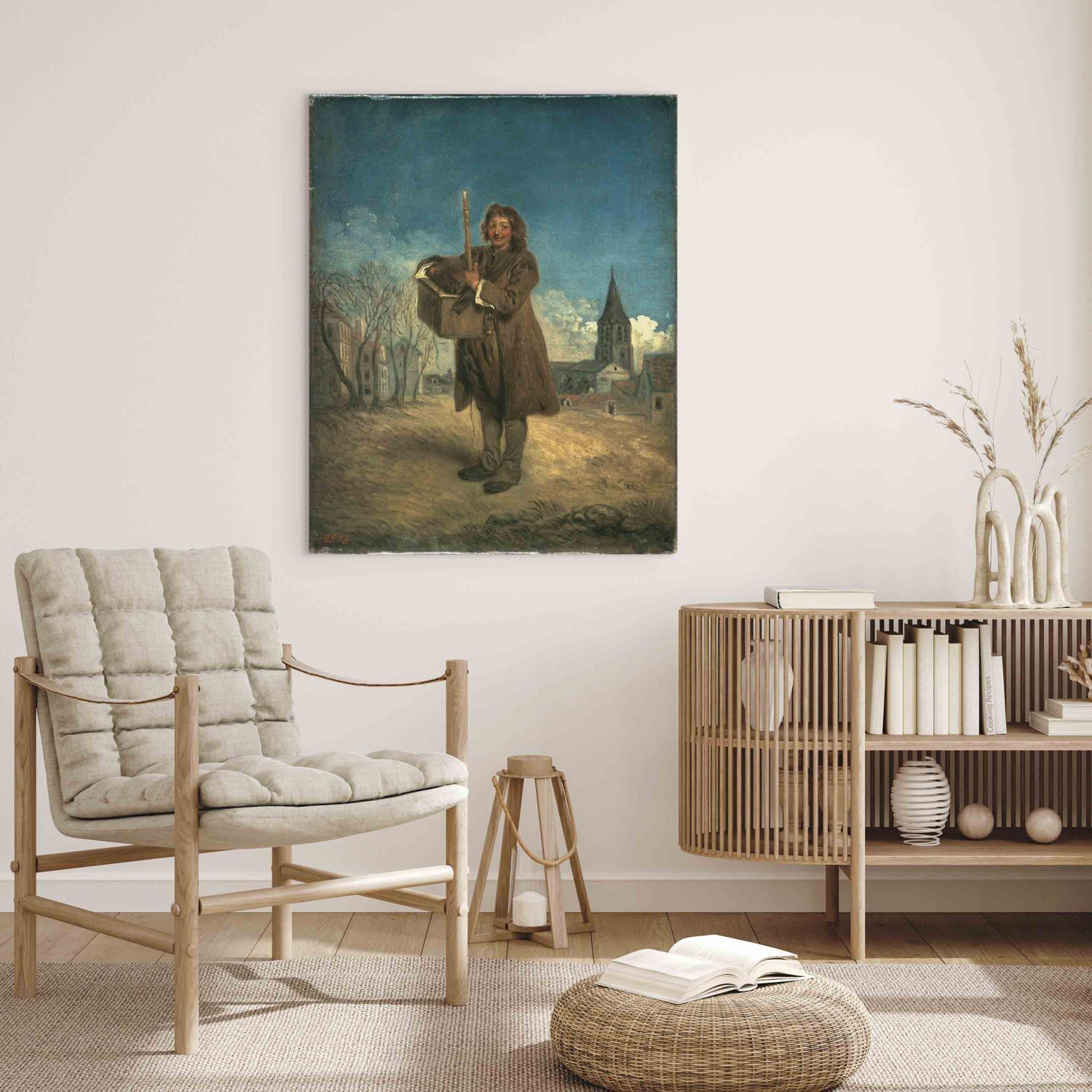 Canvas Savoyarde with Marmot