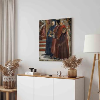 Canvas Confirmation of St.Francis of Assisi's Rules of the Order by Pope Honorius III