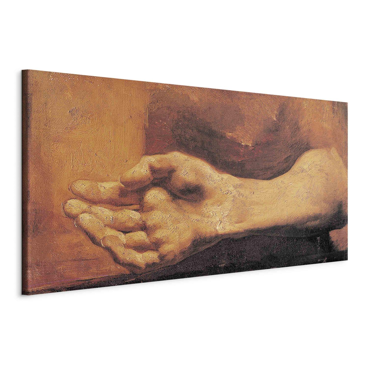 Canvas Study of a Hand and Arm