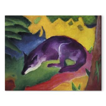 Canvas Blue Fox