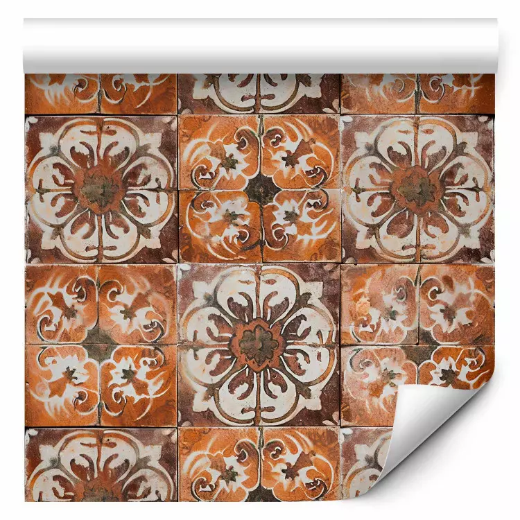 Terracotta Tiles - Composition With Ornamental Patterns