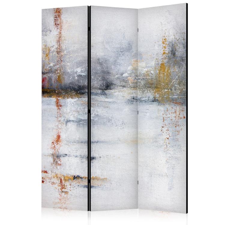 Room Divider Painting Abstraction - Composition in Shades of Gray [Room Dividers]