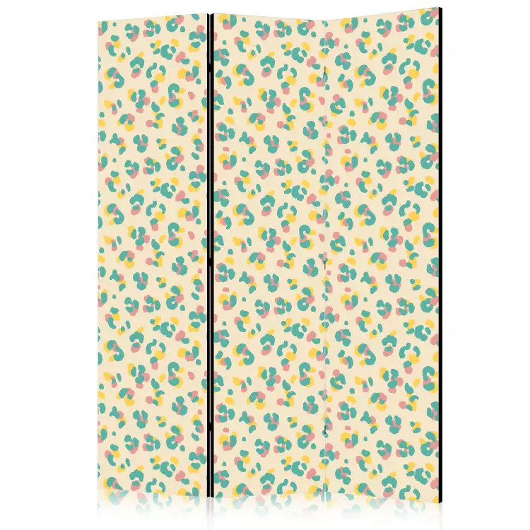 Colorful Spots - Multicolored Blotches on a Light Background Creating a Pattern