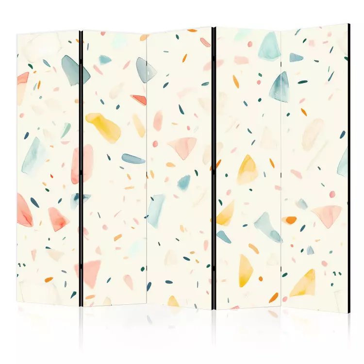 Watercolor Shapes - Terrazzo in Pastel Colors