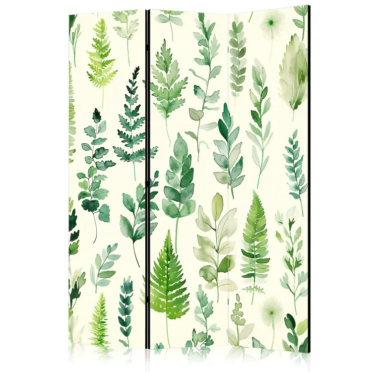 Subtle Shades - artistic composition of leaves in pastel tones