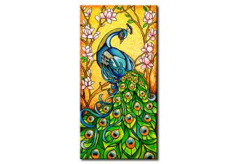 Canvas Peacock