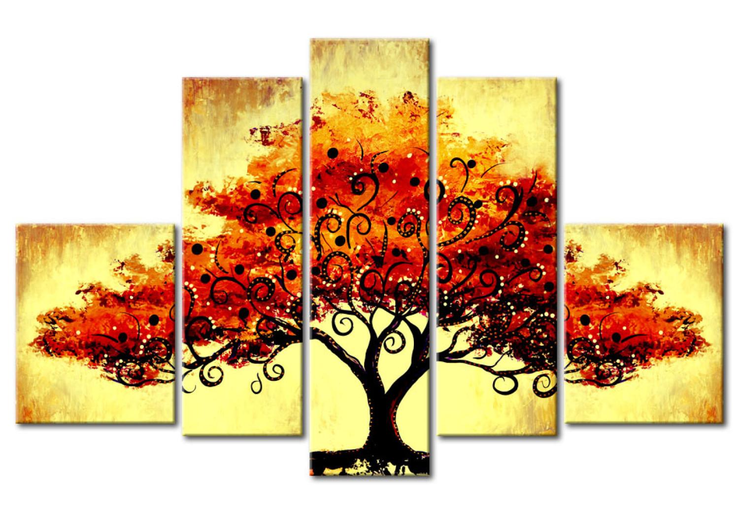 Canvas Autumn tree