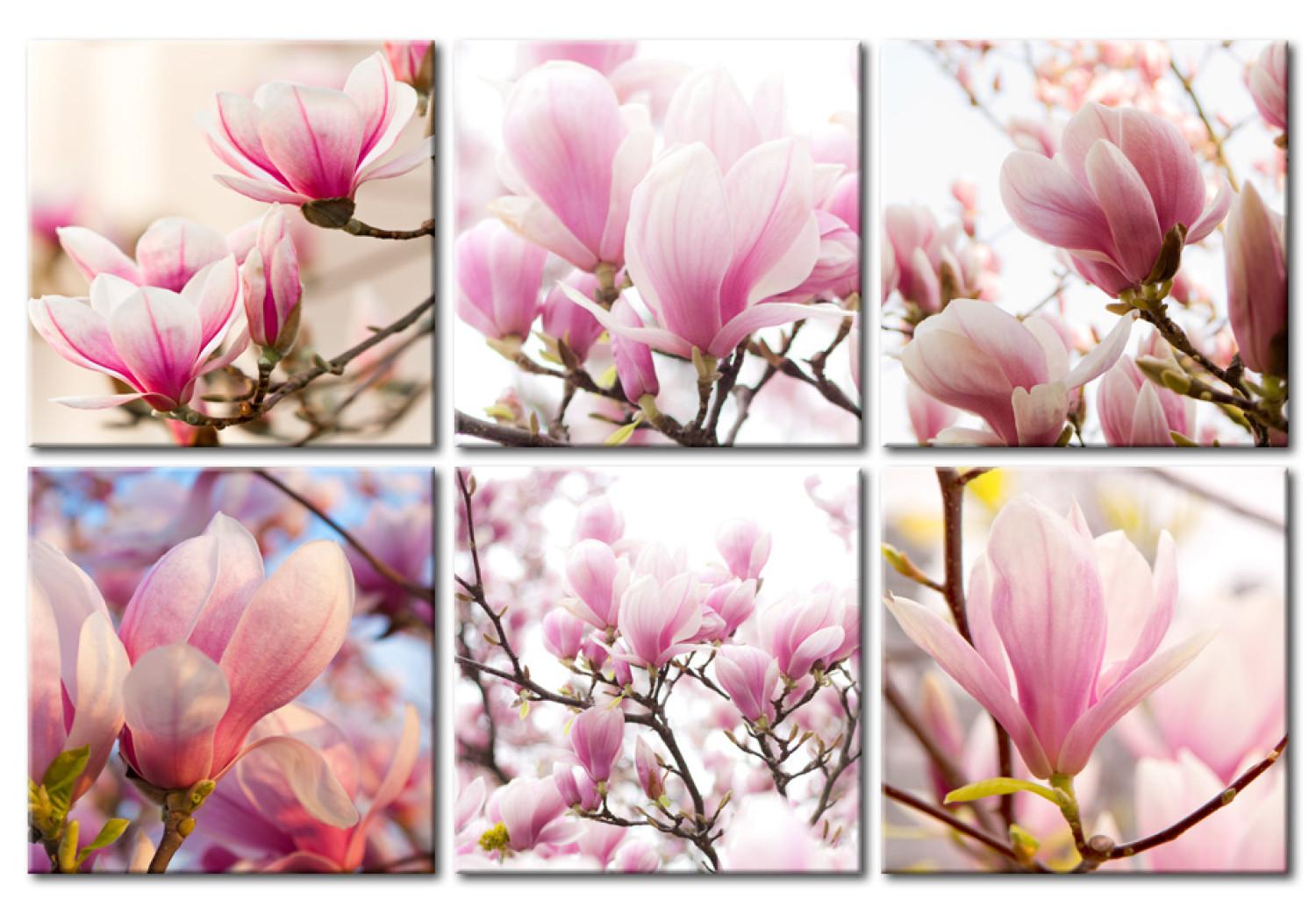 Canvas Southern magnolias