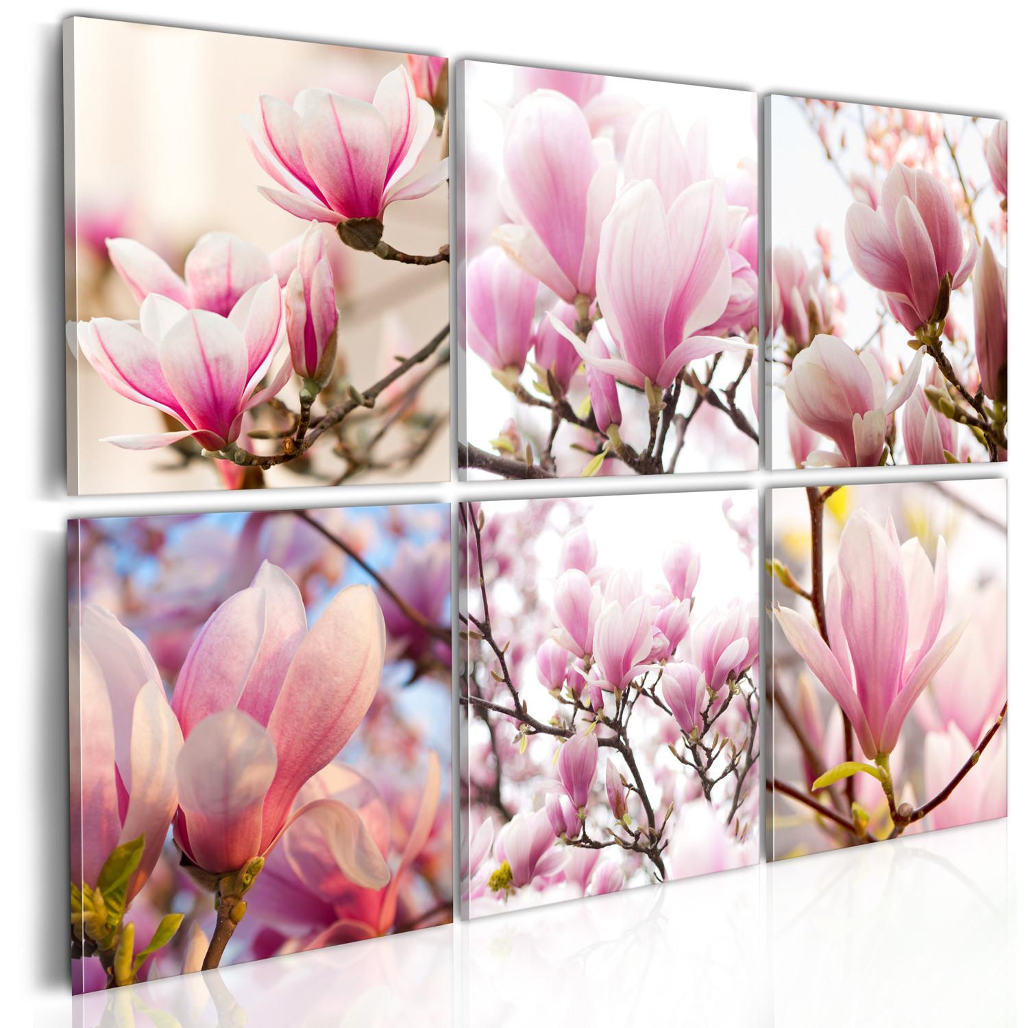 Canvas Southern magnolias