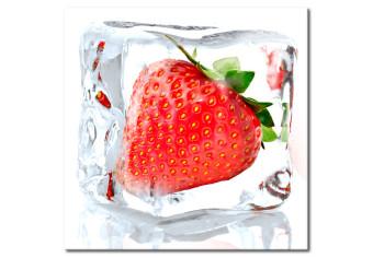 Canvas Frozen strawberry