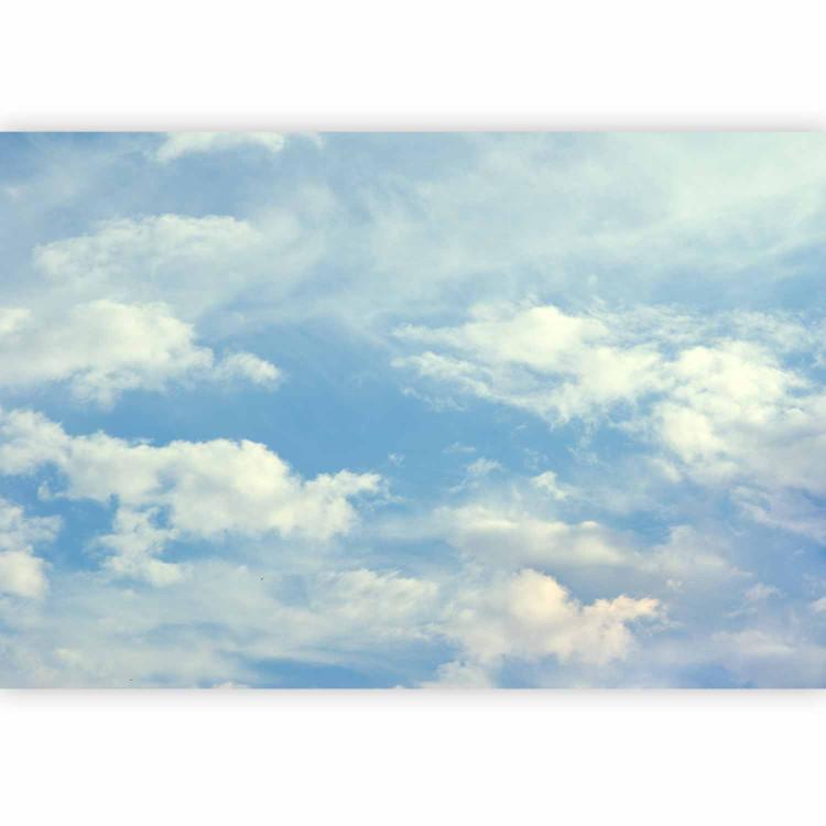 Head in the Clouds - Landscape of Blue Sky with White Clouds